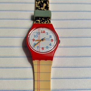 Vintage Swatch Watch “Notebook”